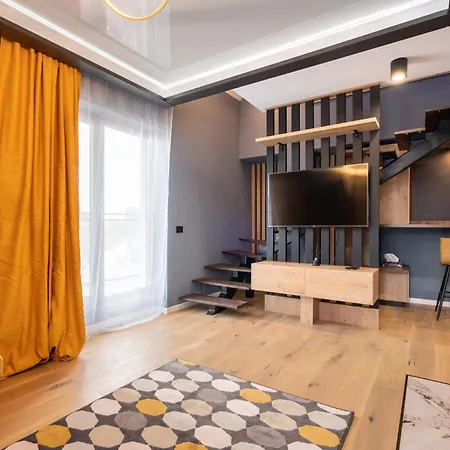 아파트 Sunflower - Chic Loft In Tineretului